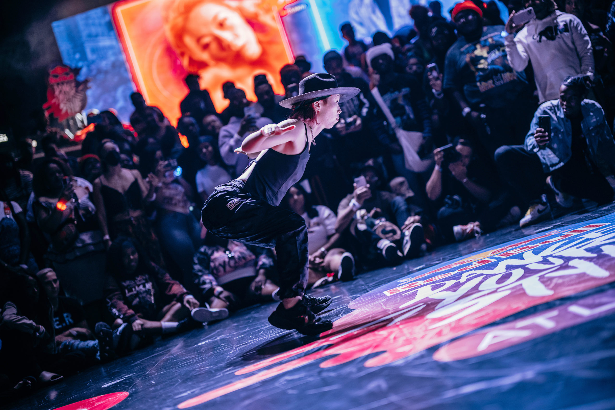Sun Kim competes at the Red Bull Dance Your Style qualifier in Atlanta, GA, USA on May 13, 2022.