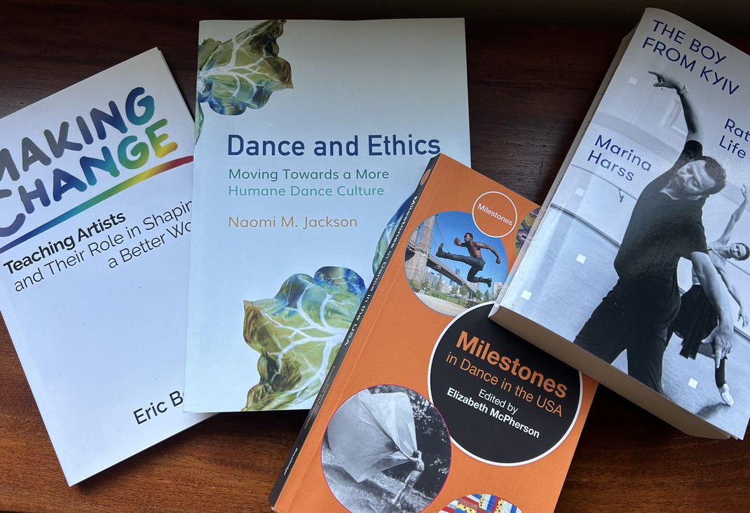 Dance education book covers
