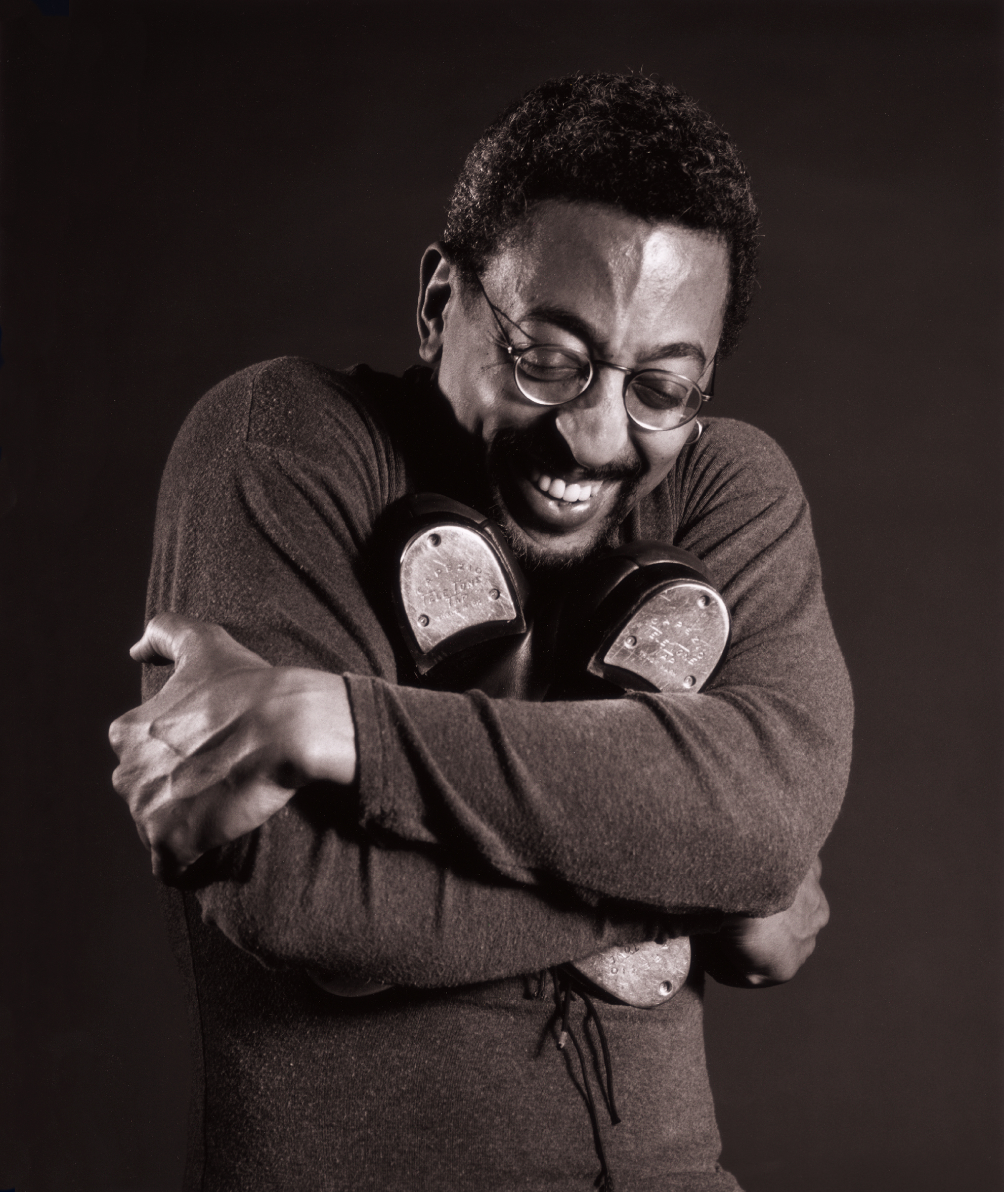 Black and white image of Gregory Hines.