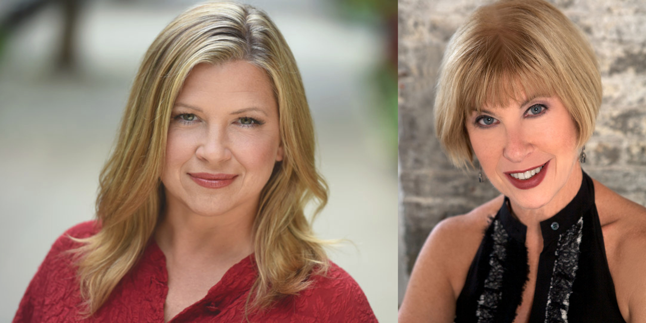 Headshots of Deborah Damast and Nancy Lushington