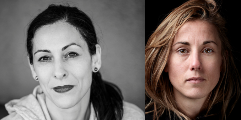 Headshots of Ami Shulman (left) and Adele Nickel (right).