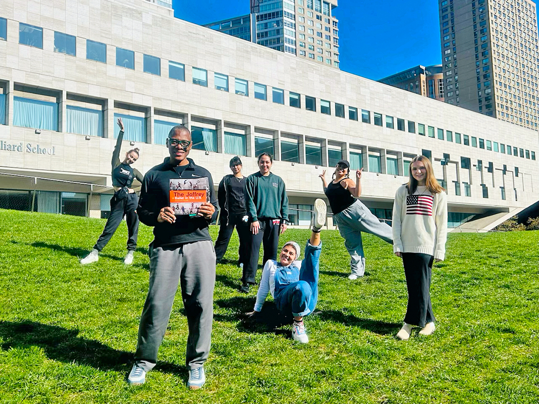 Cornelius Carter teaching a Choreography Class at Lincoln Center.