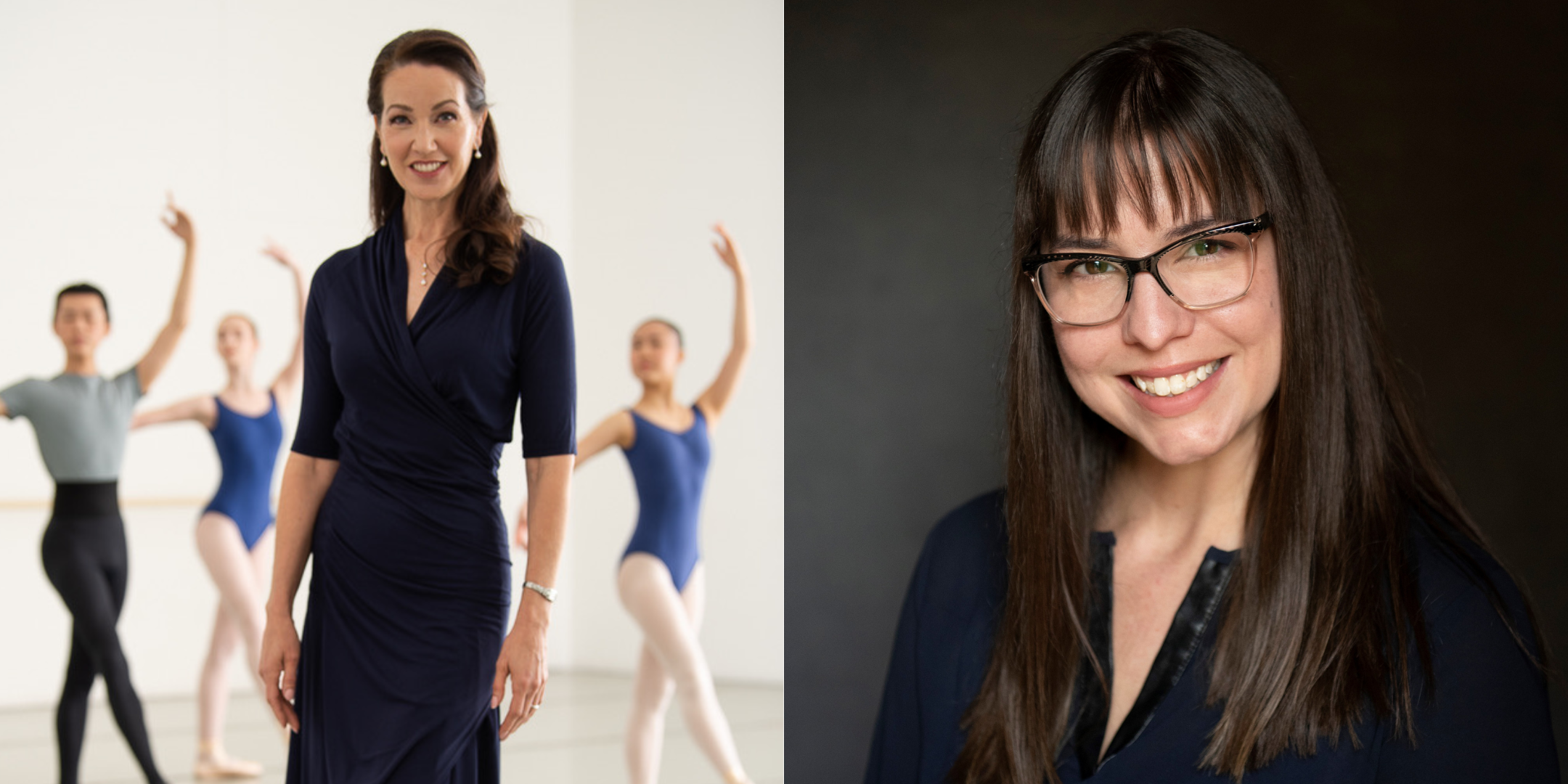 Headshots of Dr. Elizabeth Hutter and Kathleen McGuire Gaines.