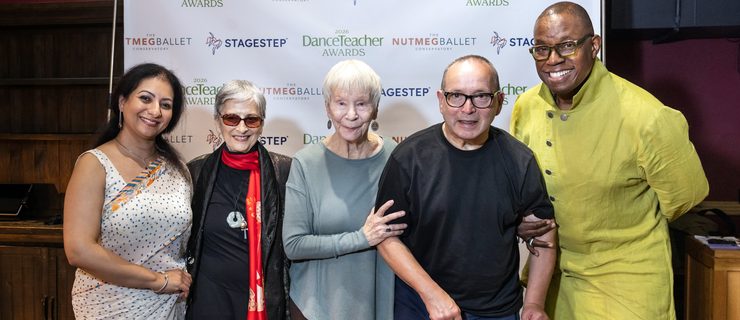 Group photo of the 2026 Dance Teacher awardees.